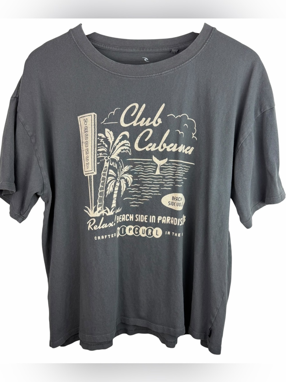 Rip Curl | Gray Club Cabana Graphic Tee Shirt